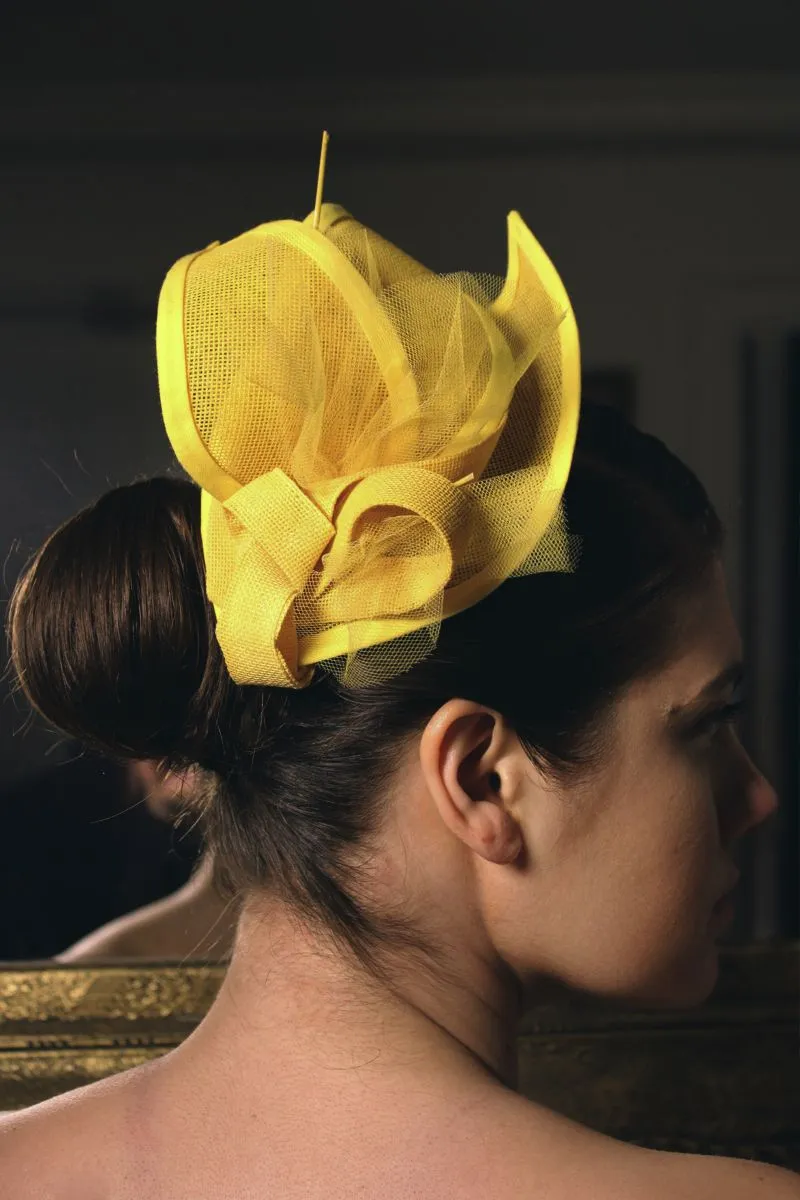 Leonardo Lemoni - žuti fascinator Leonardo Lemoni - žuti fascinator
