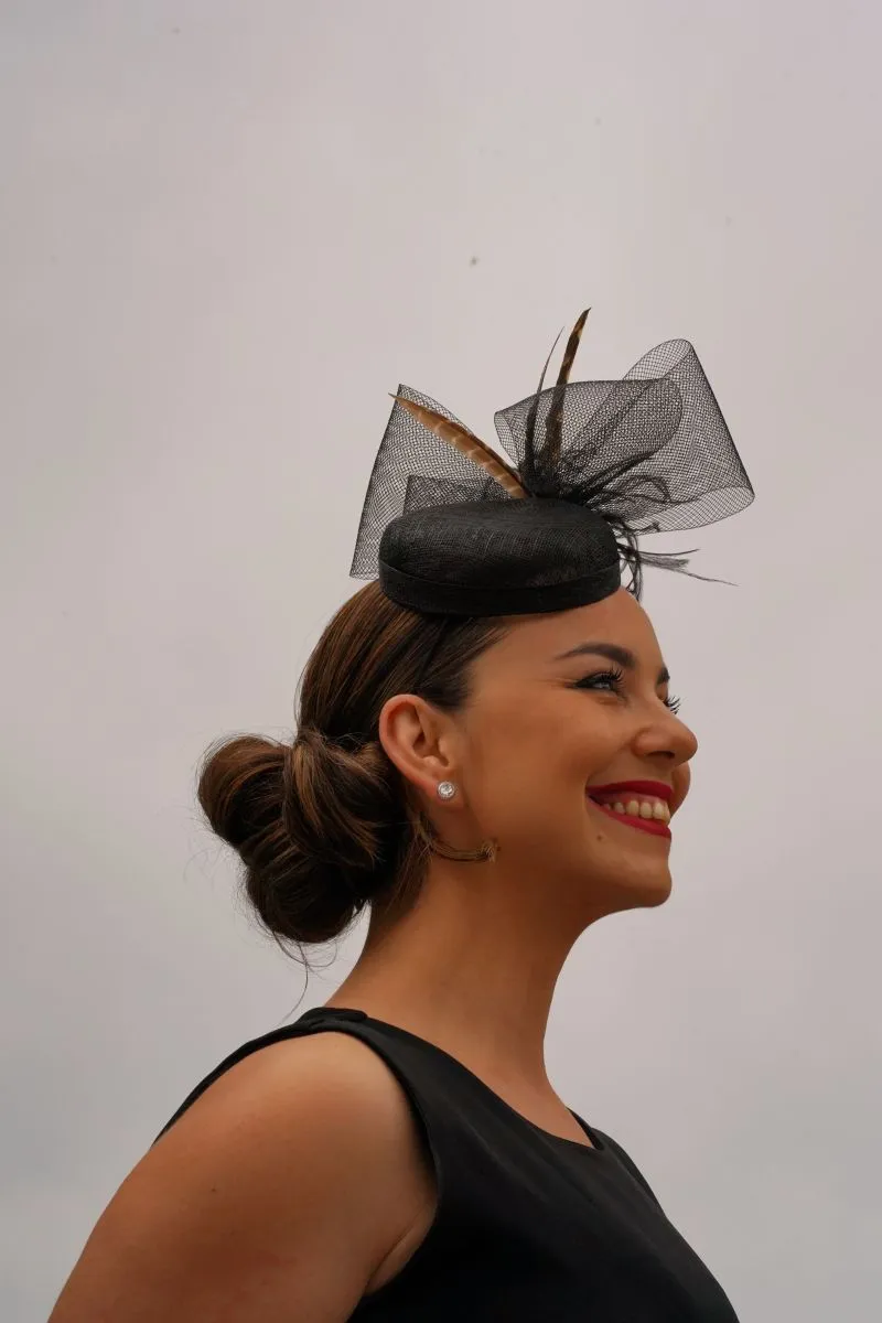Fazonero - crni fascinator Fazonero - crni fascinator