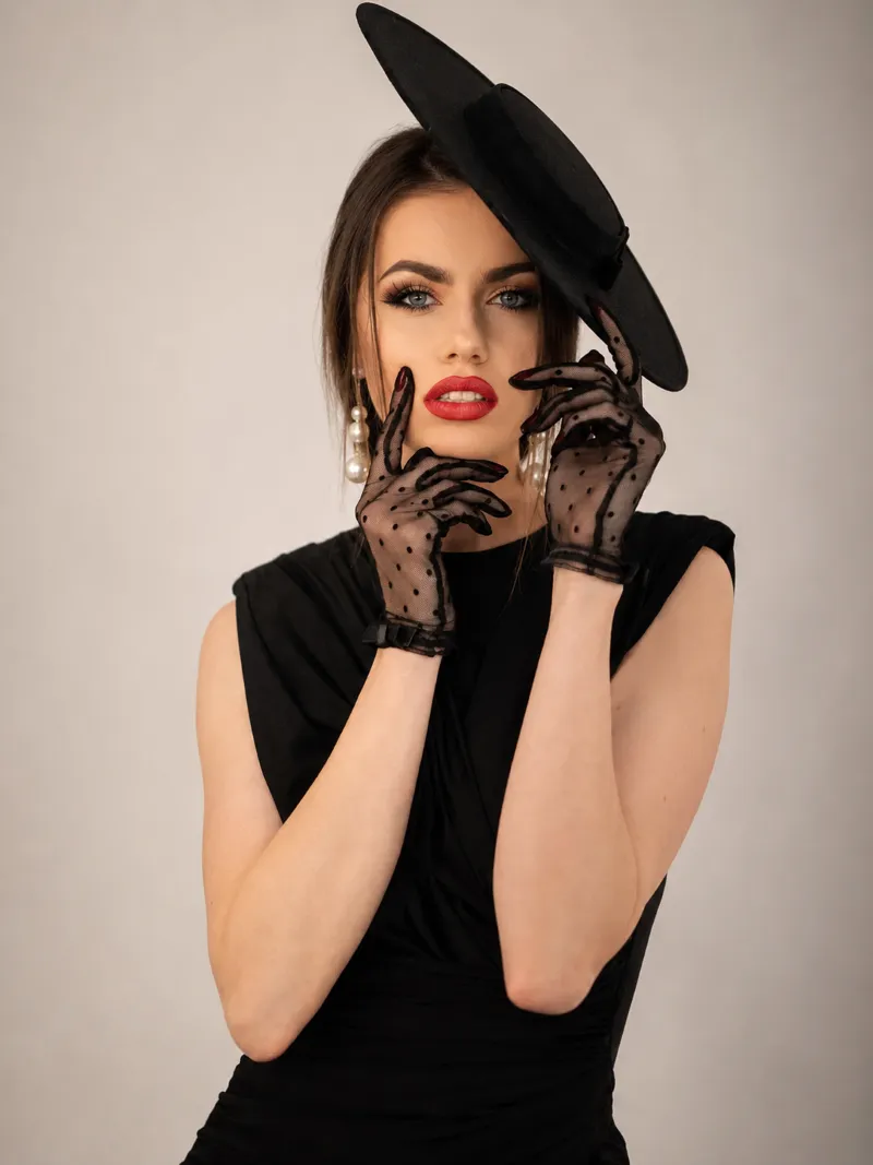 Pavo Style elegantni šešir Oscar obod 35cm