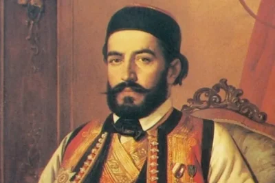 Petar II Petrović Njegoš nosi crnogorsku kapicu - toku